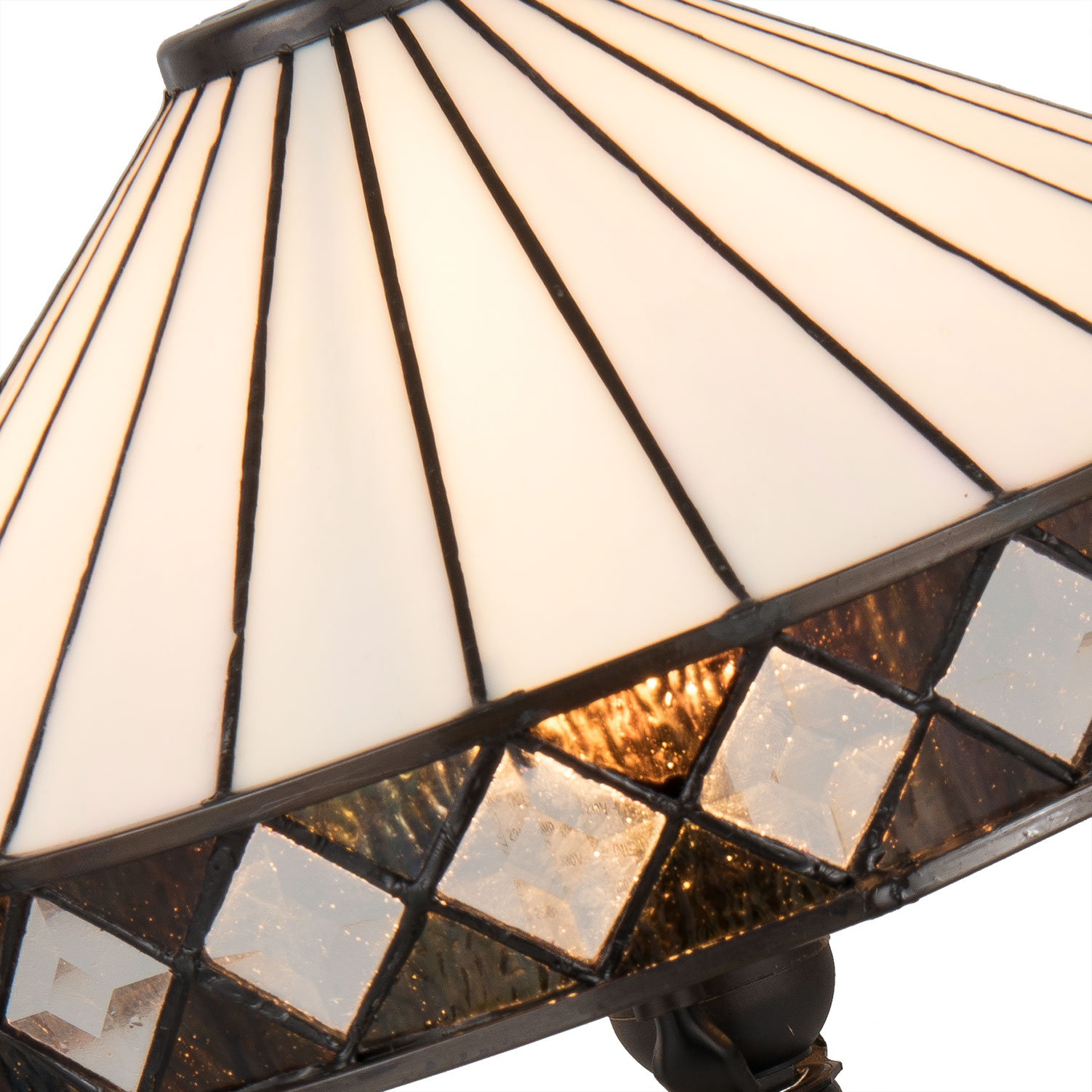 stolna tiffany vitrazova lampa