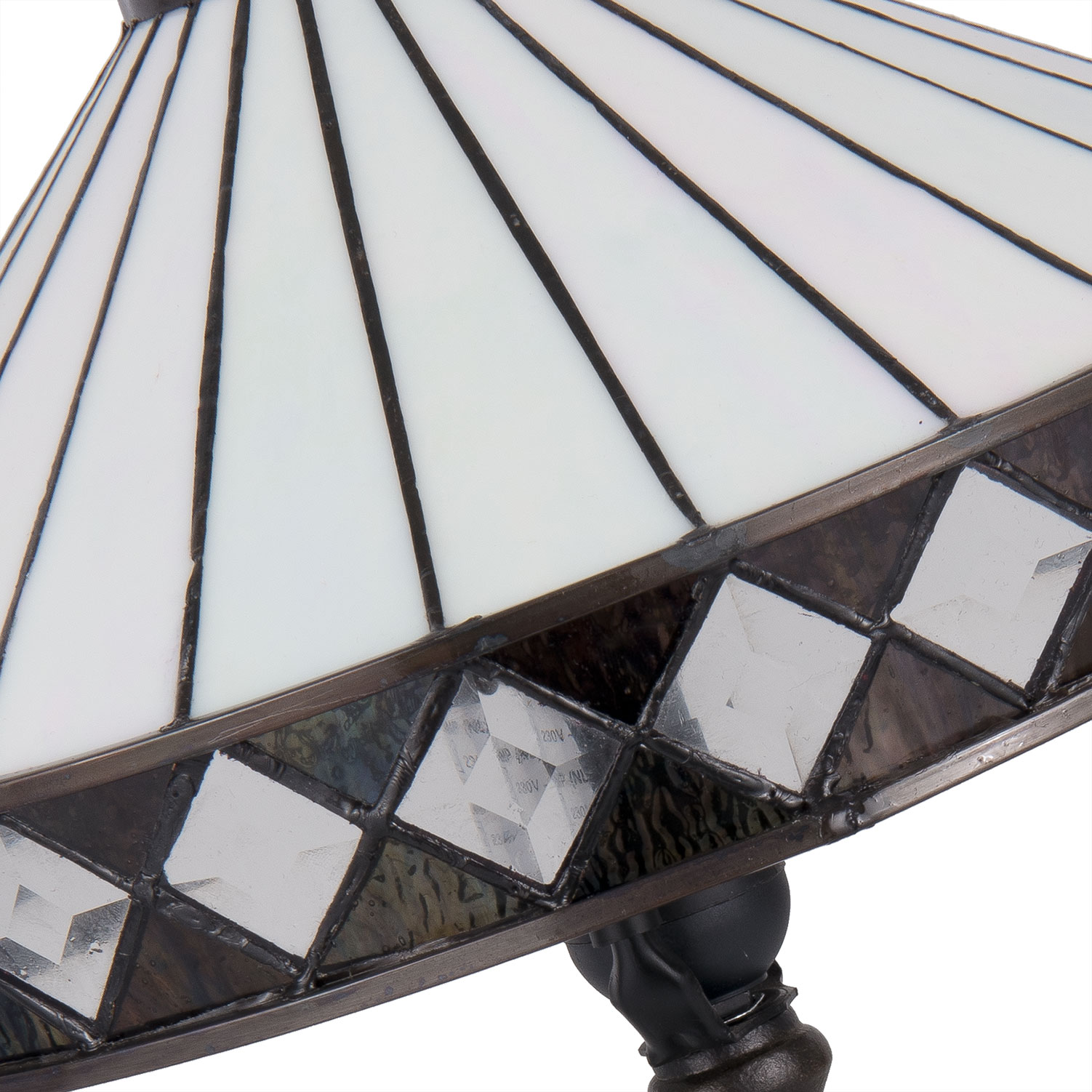 stolna tiffany vitrazova lampa