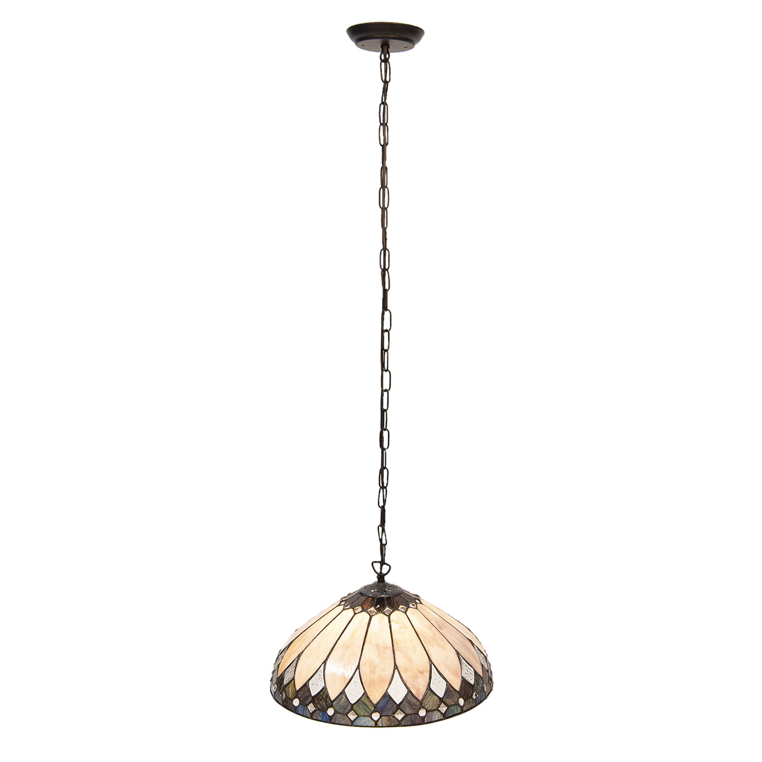 zavesna lampa luster tiffany