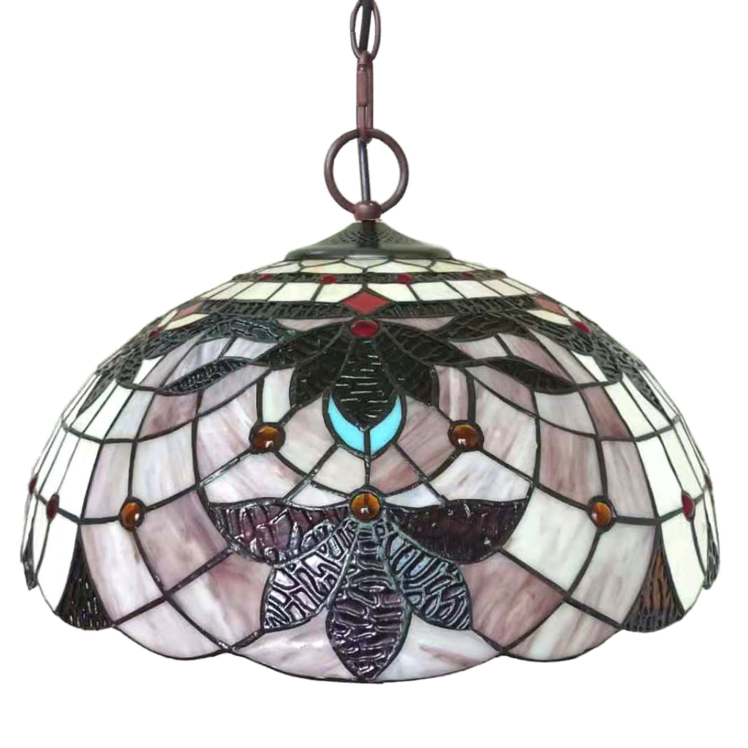 5LL-6112_1 tiffany vitrazovy luster
