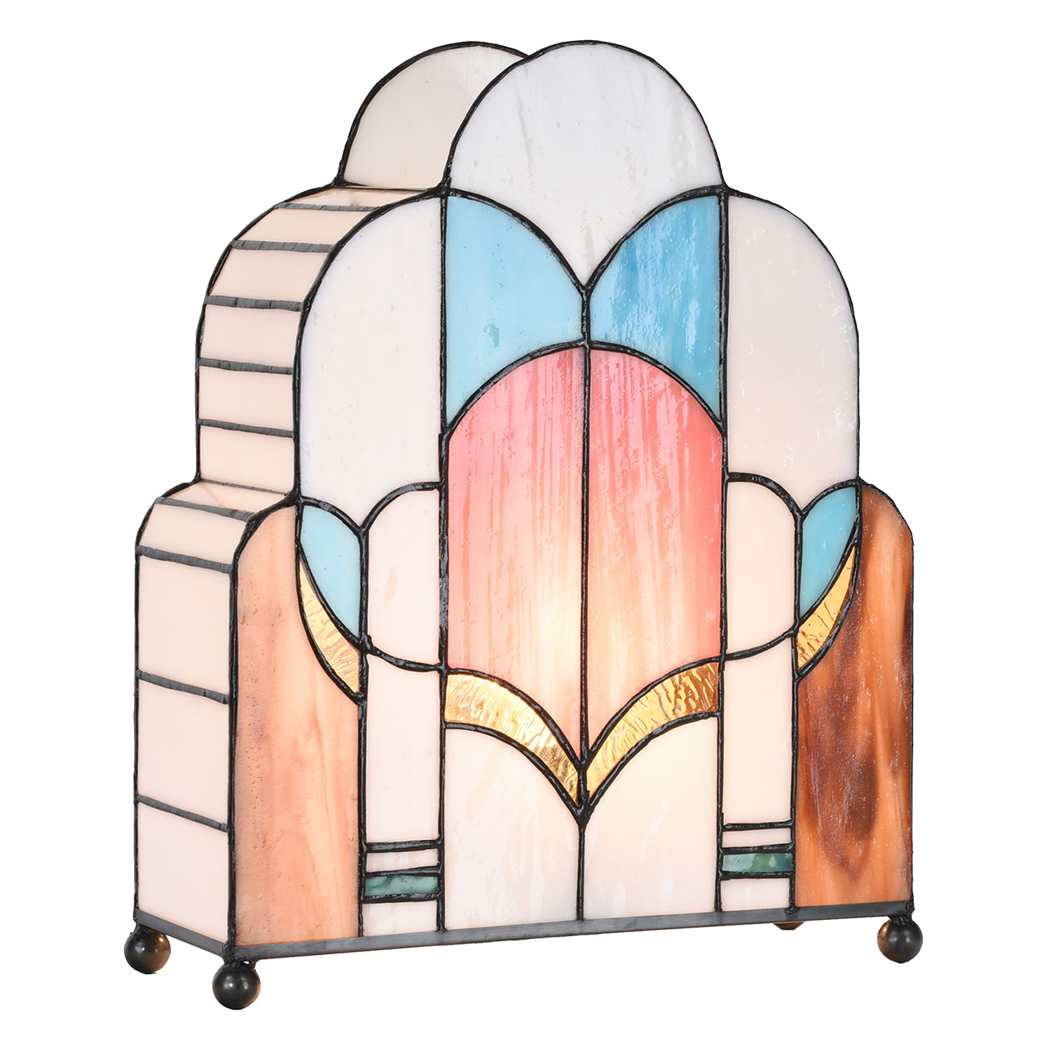 5LL-6117_1 tiffany stolona vitrazova lampa