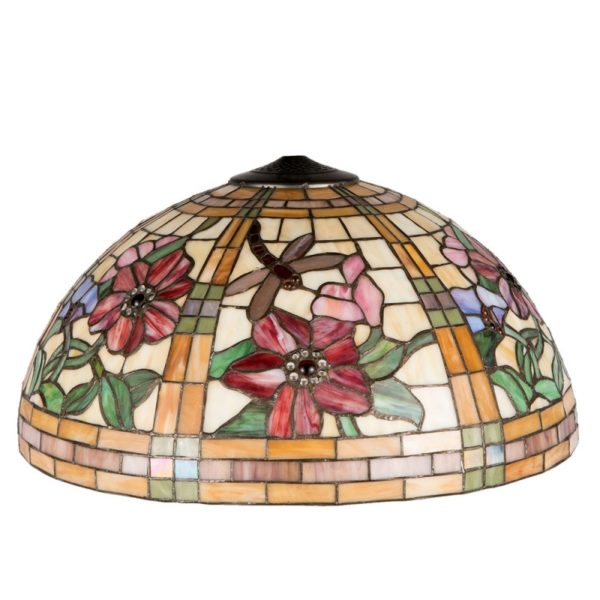vitrážová tiffany lampa tienidlo