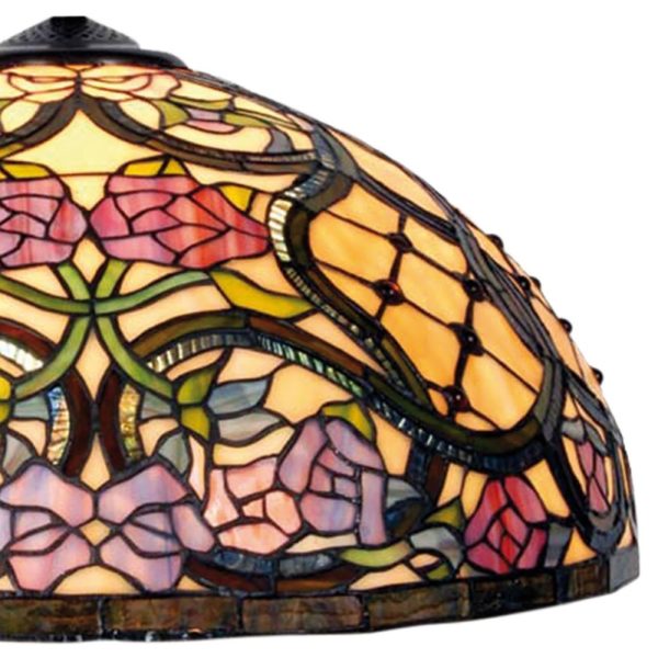 vitrážová tiffany lampa tienidlo