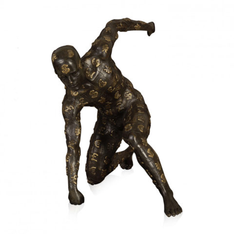 bronzova socha
